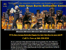 Tablet Screenshot of championrottweilers.com